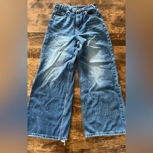 Woman’s’ Wide Leg highrise Denim Jeans